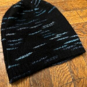 Autumn Cashmere Black Beanie